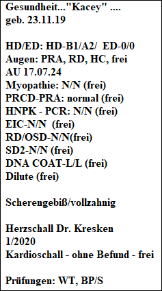 Gesundheit Kacey aus den Kristallhhlen